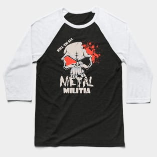 Metal Militia Baseball T-Shirt